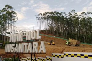 Pembangunan di Titik Nol Nusantara (foto: Dok InfoPublik)