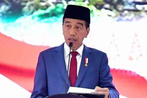 Presiden Jokowi saat memimpin Rapat Pimpinan TNI-Polri Tahun 2024 di Markas Besar TNI, Cilangkap, Jakarta (foto: Dok BPMI Setpres)