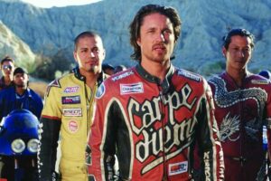 Gaya Martin Henderson, Jay Hernandez, dan Will Yun Lee dalam Torque (2004)