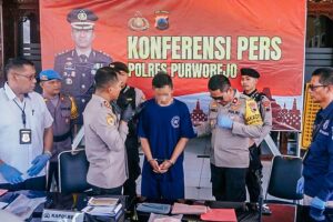 Pemuda Asal Wonosobo Ini Nekat jadi Jambret karena Ketagihan Judi Online (foto: Dok Humas Polri)