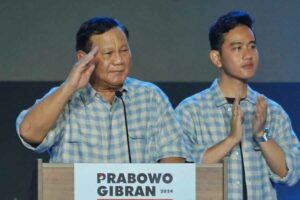 Prabowo Subianto dan Gibran Rakabuming Raka