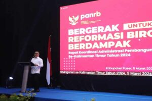 Menteri Pendayagunaan Aparatur Negara dan Reformasi Birokrasi (PANRB) Abdullah Azwar Anas