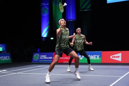 Ganda putra Indonesia Fajar Alfian dan Muhammad Rian Ardianto (foto: Dok PBSI)