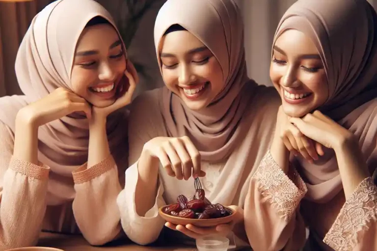 Ilustrasi buah kurma sebagai takjil