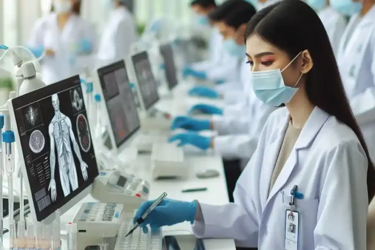 Ilustrasi laboratorium medis