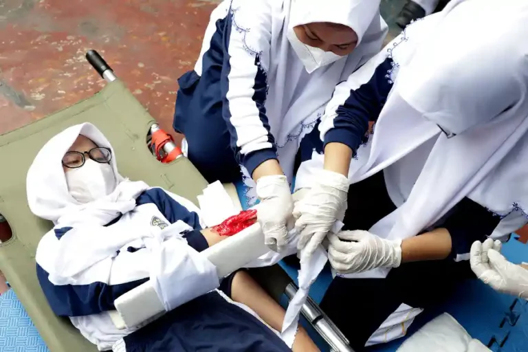 BPBD Surabaya Lakukan Edukasi pada Masyarakat Lewat Simulasi Kebencanaan