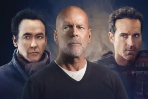 John Cusack, Bruce Willis, dan Jason Patric dalam The Prince (2014)