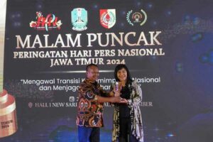 Bank Jatim Raih Penghargaan PWI Jatim Award 2024 untuk Bidang Prestasi Olahraga