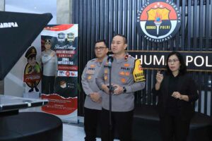 Karopenmas Divisi Humas Polri Brigjen Pol Trunoyudo Wisnu Andiko mengatakan jika motif yang dilakukan pelaku judi online rata-rata ingin memiliki kekayaan secara instan (foto: Dok Humas Polri)