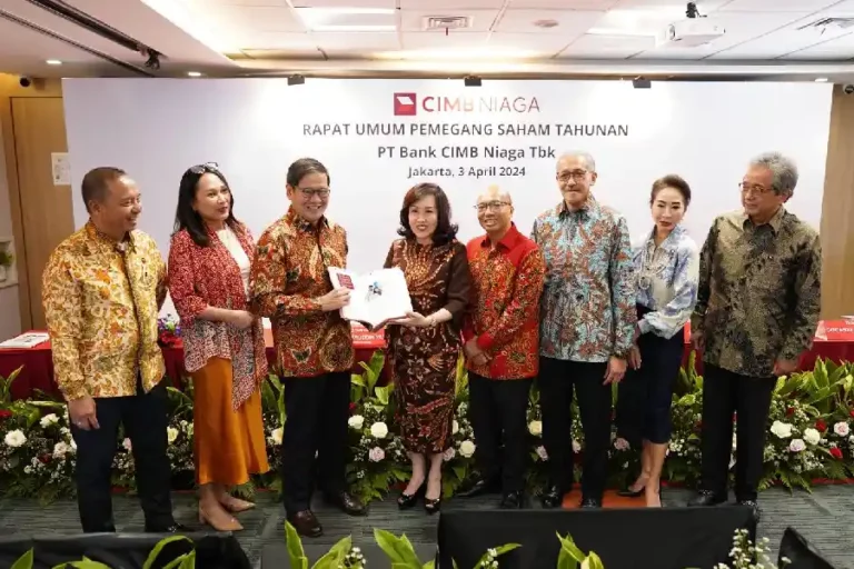 RUPST CIMB Niaga Setujui Dividen Tunai 50 Persen dari Laba Bersih 2023