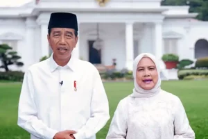 Presiden dan Iriana Joko Widodo