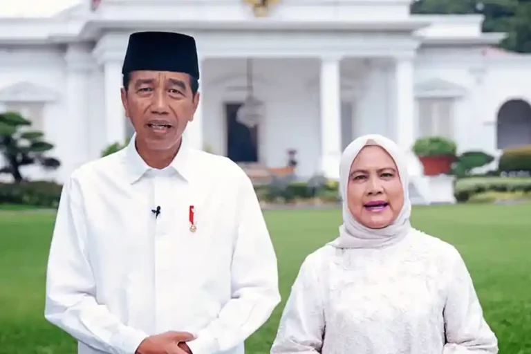 Presiden dan Iriana Joko Widodo