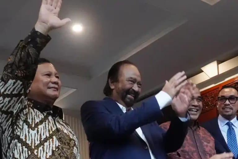 Surya Paloh Sepakat Dukung Pemerintahan Prabowo-Gibran
