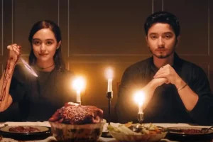 Tawarkan Gaya Horor Berbeda, Temurun Siap Menghantui Bioskop Indonesia Yasamin Jasem dan Bryan Domani dalam Temurun (2024) (foto: instagram @sinemaku.pictures)