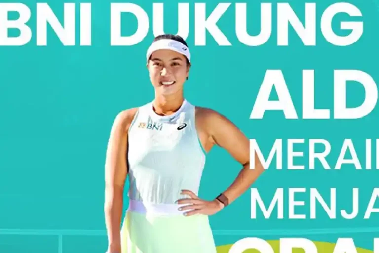 Aldila Sutjiadi Bersyukur Raih Dukungan BNI Menuju Gelar Grand Slam Aldila Sutjiadi
