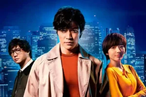 Penampilan Ryohei Suzuki, pemeran Ryo Saeba, bersama Masanobu Ando dan Misato Morita (foto: Dok Netflix)