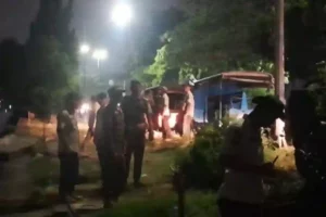 Pengawasan RTH dilakukan personel gabungan, baik TNI, Polri, PPSU Kelurahan Wijaya Kusuma, dan anggota Satpol PP