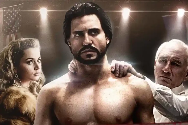 Ana de Armas, Edgar Ramírez, dan Robert De Niro dalam Hands of Stone (2016)