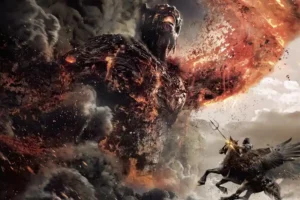 Sinopsis Wrath of the Titans (2012), Pertempuran Para Putera Dewa Melawan Dominasi Kronos yang Mengancam Bumi Salah satu adegan spektakuler saat Perseus yang diperankan Sam Worthington melawan Kronos di Wrath of the Titans (2012)