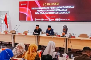 KPU Jatim Sosialisasikan Syarat Dukungan Calon Perseorangan Pemilihan Serentak 2024