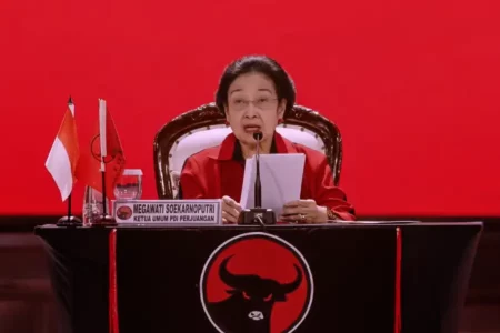 Penutupan Rakernas PDIP, Megawati Singgung Implementasi Hukum di Indonesia Ketua Umum PDI Perjuangan (PDIP), Megawati Soekarnoputri
