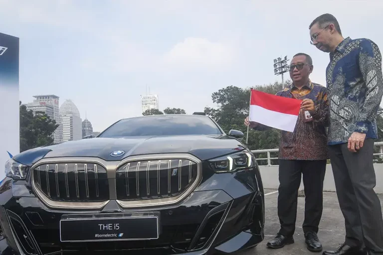 BMW i5 (foto: Dok Humas Polri)