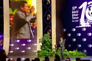 Presiden Jokowi Kenalkan Prabowo Subianto sebagai Presiden Terpilih di World Water Forum 2024 Bali
