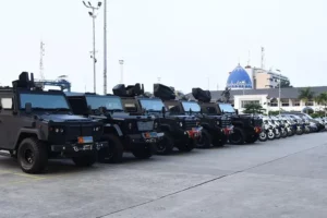 Rantis Lapis Baja dan Motor Listrik TNI Siap Amankan World Water Forum ke-10 di Bali