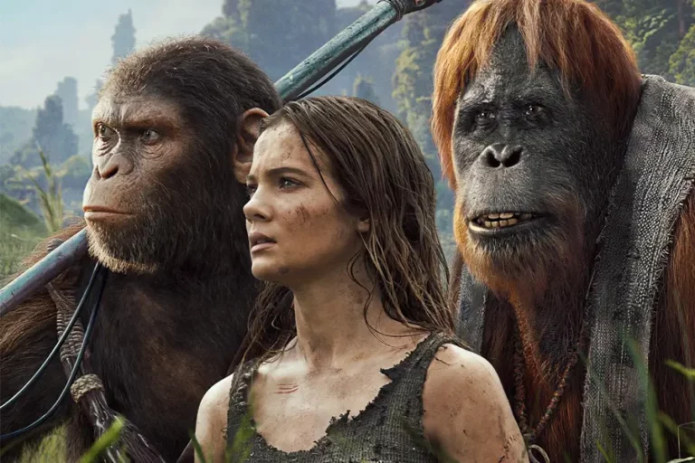 Poster film Kingdom of the Planet of the Apes (2024)