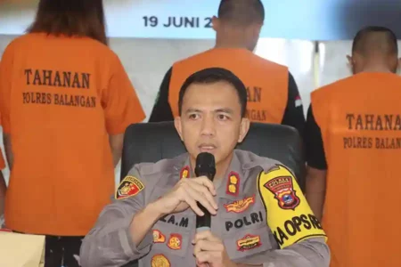Kapolres Balangan, AKBP Riza Muttaqin