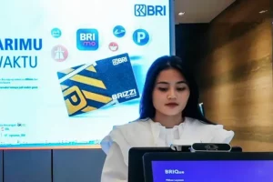 Ilustrasi suasana di kantor layanan BRI