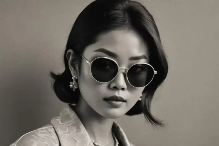 Bukan Semata Soal Gaya, Ini Tips Memilih Kacamata Hitam yang Tepat Ilsutrasi seorang wanita mengenakan kacamata hitam untuk bergaya
