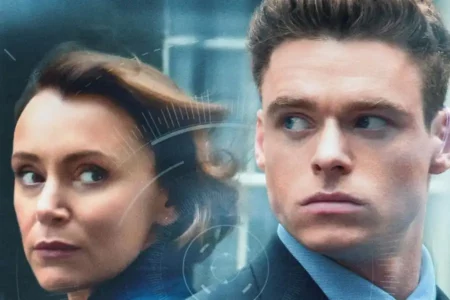 Keeley Hawes dan Richard Madden dalam Bodyguard (2018)