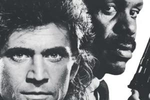 Mel Gibson dan Danny Glover dalam Lethal Weapon (1987)