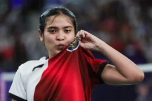 Libas Korea, Gregoria Mariska Tembus Perempat Final Olimpiade 2024 Paris Gregoria Mariska Tunjung