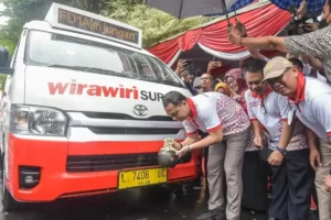 Dishub Kota Surabaya mencatat kenaikan penumpang Feeder WiraWiri selama hampir satu tahun lebih beroperasi