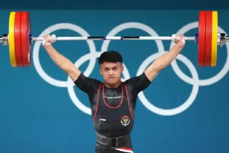 Olimpiade Paris 2024: Rizki Juniansyah Persembahkan Medali Emas Kedua untuk Indonesia Rizki Juniansyah (foto: Dok Setkab)