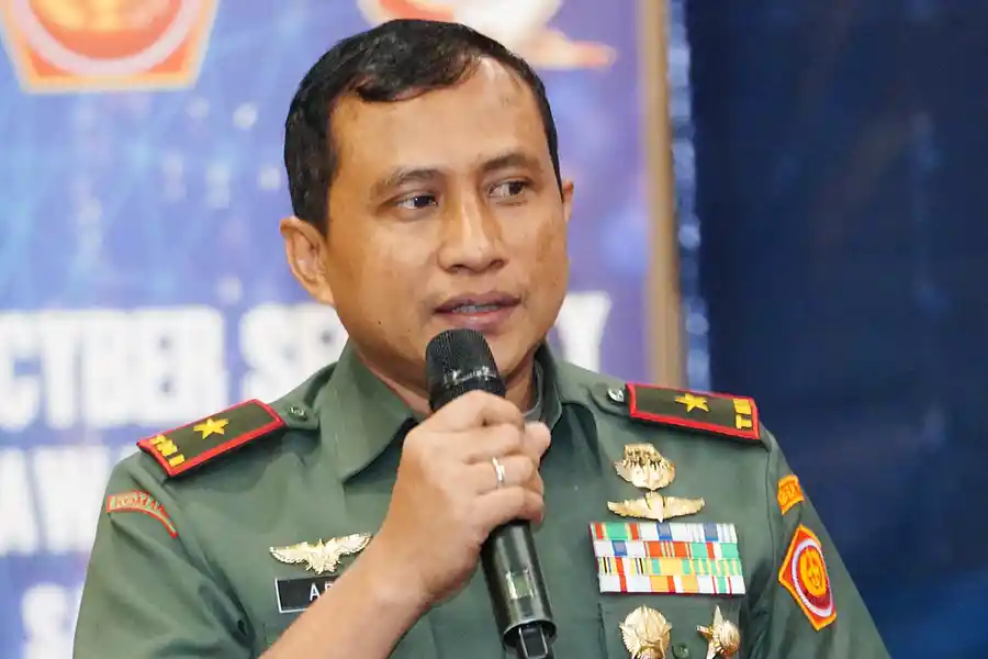 Komandan Satuan Siber (Dansatsiber) TNI Brigjen TNI Ari Yulianto, S.I.P., M.H.I.