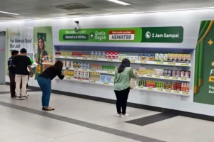 Inovasi belanja baru di Stasiun MRT Bundaran HI