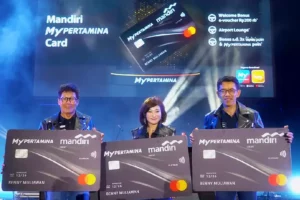 Peluncuran ulang Kartu Kredit Mandiri MyPertamina di Mandalika
