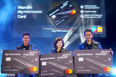 Peluncuran ulang Kartu Kredit Mandiri MyPertamina di Mandalika