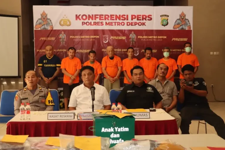 Polres Metro Depok Ungkap Hasil Operasi Sikat Jaya 2024, 15 Kasus Terungkap Polres Metro Depok saat mengungkap kasus dalam Operasi Sikat Jaya 2024
