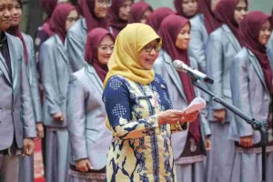 Pelaksana Tugas (Plt.) Asisten Kesejahteraan Rakyat Sekda Provinsi DKI Jakarta Suharini Eliawati