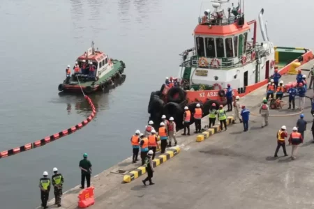 Wet Drill Exercise di PTP Cabang Tanjung Priok