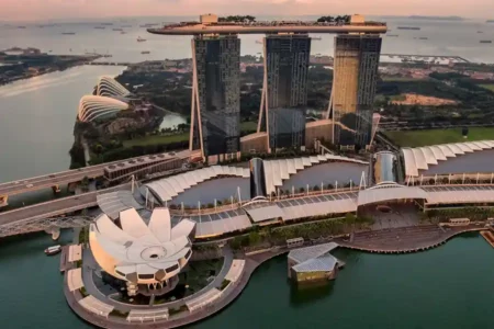 Marina Bay Sands, Singapura (foto: Hu Chen, unsplash)