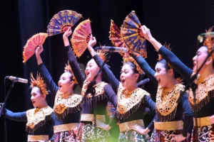 Salah satu penampil dalam Lomba Paduan Suara antar Gereja se-Surabaya