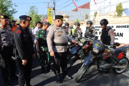 Polres Pamekasan Siapkan Kendaraan Dinas untuk Pengamanan Pilkada Serentak 2024 Pengamanan Pilkada Serentak 2024