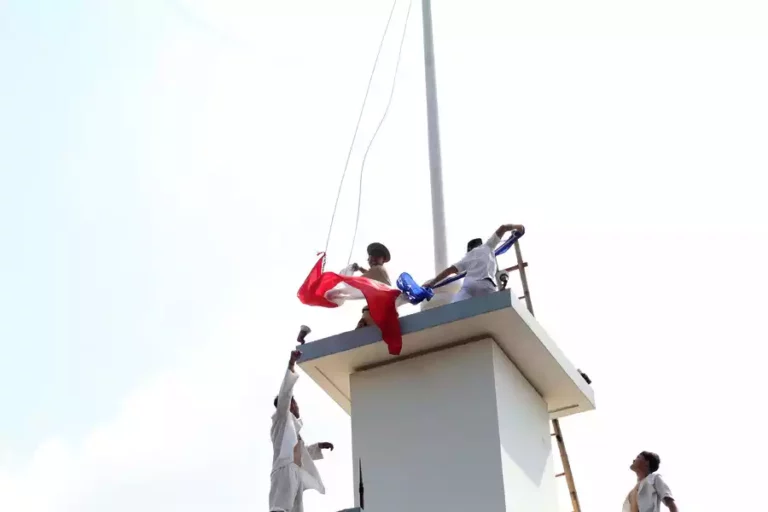 Teatrikal Perobekan Bendera di Hotel Majapahit, Surabaya