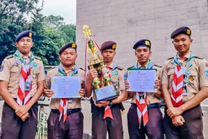 Sangga Pendobrak MAN 1 Yogyakarta raih Juara I Gagasan Tertulis di Kemah Riset Pramuka 2024