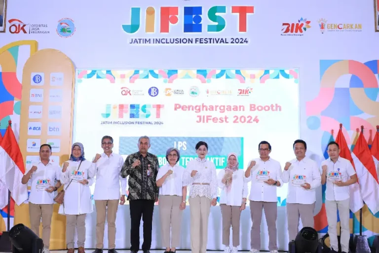 Kegiatan Jatim Inclusion Festival (JIFest) 2024 di Atrium Tunjungan Plaza 3, Surabaya